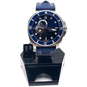 Classic Men’s Automatic Open Heart Chronograph Watch New Unworn